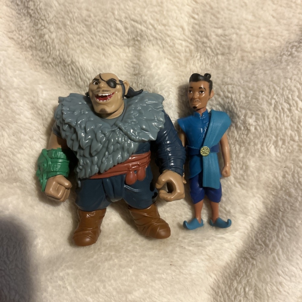 Disney Raya and the Last Dragon Tong & Boun Action Figure Lot 2021